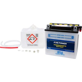 Fire Power Heavy Duty Battery W/ACID CB7L-B Compatible With Kawasaki W2TT Commander 1969