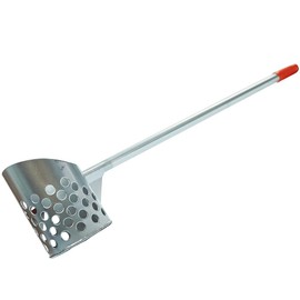 RTG Straight Handle Aluminum Sand Scoop for Metal Detecting RTGstraight