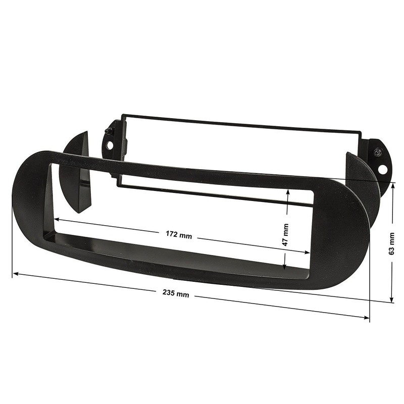 tomzz Audio 2457-025 Radio Fascia Compatible with VW New Beetle