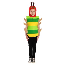 Fun Shack Child Caterpillar Costume - AGE 6 - 8 YRS (M)