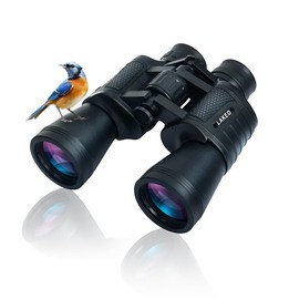 30x50 High Powered Binoculars for Adults, Waterproof Compact Binoculars with Low Light Vision for Bird Watching Hunting Football Games Travel Stargazing Cruise with Carrying Bag
