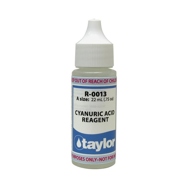 TAYLOR TECHNOLOGIES INC Taylor Cyanuric Acid Reagent .75 oz R-0013-A