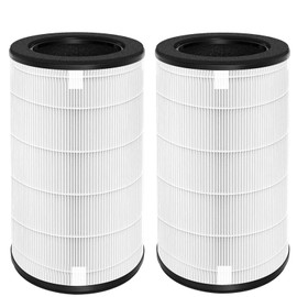 Ketofa 2 Pack AP-T45 AP-T40FL Replacement Filter Compatible with 1461901 Homedics Total Clean 5 in 1 Purifier, AP-T45, AP-T45WT, AP-T45-BK, AP-T40, AP-T40FL, AP-T40WT, AP-T40WTAR