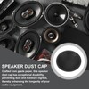 MECCANIXITY 2Pcs Speaker Dust Cap 30mm/1.2" Outer Diameter Dome Paper