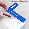 3D Mitre Angle Multifunctional 22.5-90 Angle Measure Aluminium Alloy High