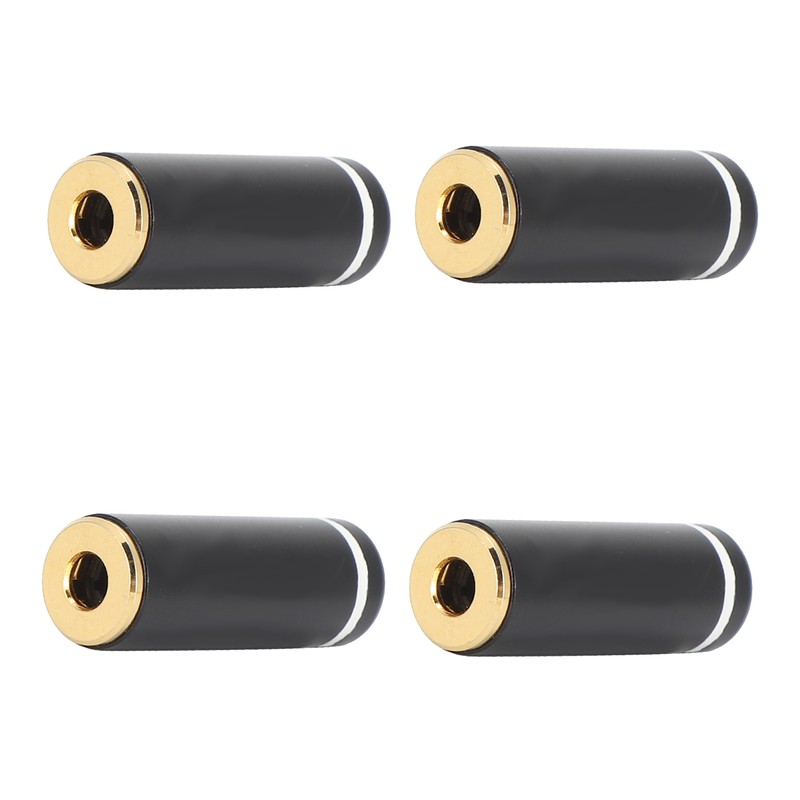 4PCS 3.5mm Replacement Repair Jack 3Pin Female Jack Adapter Connector