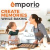 Emporio Kitchen Baking Pan Set - Nonstick Coating, Carbon Steel