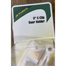 JR Products #10204  3” C-Clip Door Holder RV Part-Brand New-SHIPS N 24 HOURS
