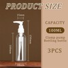 3 Pcs Lotion Bottles, Portable Lotion Dispensing Bottles, 100Ml Pump