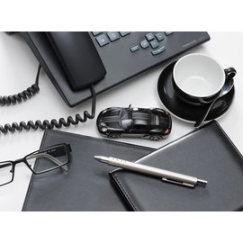 Lamy Swift Matte Black Rollerball Pen Gift Set - Rollerball Pen with Liquid Writing Feel - Full Metal Housing in Line Width B - Includes Rollerball Refill M 66 in Blue & Genuine Leather Case