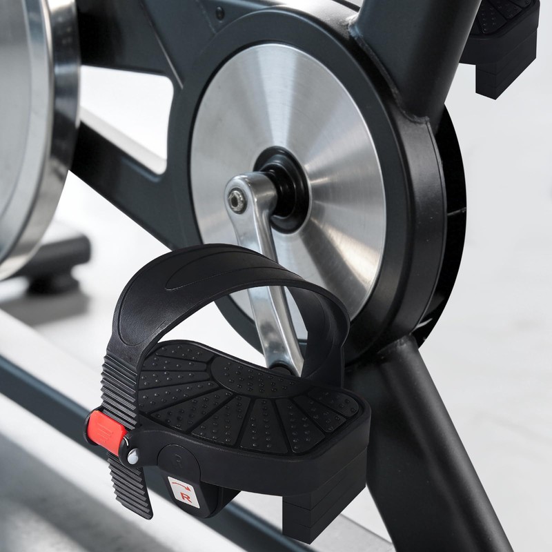 Nezylaf Exercise Bike Pedals with Straps - 9/16" Dual Compatibility