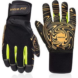 Intra-FIT Professional Anti-Vibration Glove EN ISO 10819:2013 Certified, EN3882112, Grip Long Lasting, Good for Drilling Equipment Operation, Tool Handling, Mechanical, Construction and Farming