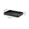 Gedy Brenda Tray Matt Black