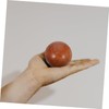 FOMIYES 2pcs Red Hand Massage Spheres for and Hand Exercise