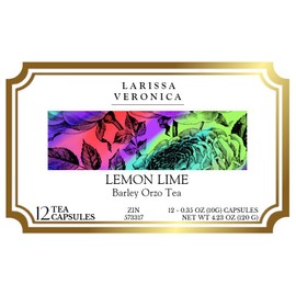 Lemon Lime Barley Orzo Tea (Single Serve K-Cup Pods) (12 pods, ZIN: 573317)