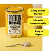 Protein Rebel Vegan Vanilla Protein Powder for Runners, 5 Ingredients,