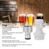 Gas Carbonation Cap Ball Lock Post Home Brewing Keg Connector