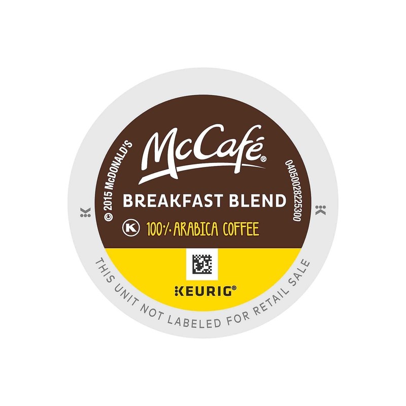 McCafe Breakfast Blend K-Cup, Light Roast, 24 Count