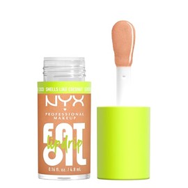 NYX PROFESSIONAL MAKEUP Aceite graso para labios, brillo de aceite hidratante para labios, fórmula teñida y hasta 12 horas de hidratación, vegano y li