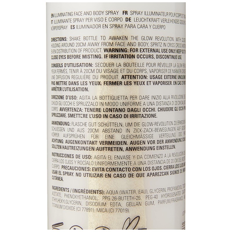 Makeup Revolution, Glow Revolution, Highlighter, Eternal Gold, 200ml