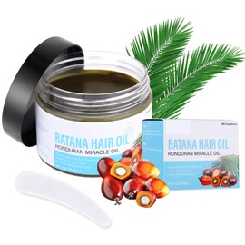 Naolve Raw Batana Oil for Hair Growth, Dr. Sebi Pure Batana Oil unrefined from Honduras, Natural Hair Growth Oil Hair Masks, for Nourishes Dry Hair, Repairs Damaged Hair, Reduces Hair Loss(120 ml)