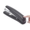Rapesco 0432 ECO Zero-01L Stapler, 50 Sheet Capacity, Black