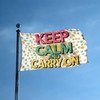 Keep Calm And Carry On Flag - 3x5 ft High-Durability