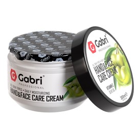 Gabri Hand & Face Care Cream 2in1 300ml | Instantly Boosts Moisture Levels, Creates a Protective Layer & Prevents Moisture Loss | Daily Moisturising for All Skin Types (Olive Oil)