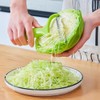 2Pcs Green Cabbage Shredder,Stainless Steel Fruit Vegetable Potato Peeler Cabbage