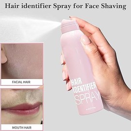 Hair Identifier Spray for Face Shaving,Hair Identifier Spray,Dermaplane Spray,Skinbody Hair Identifier Spray,Dermaplaning Kit for Women Face,Dermaplane Spray for Women fFace,Skin Body Hair Spray(2)