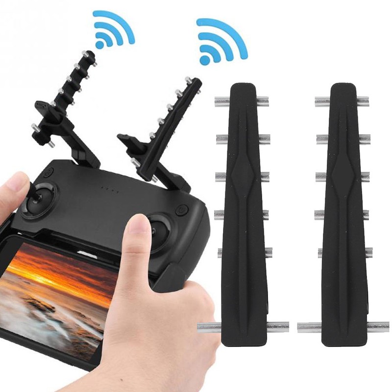 Pair Drone Signal Amplifier Enhancer Aluminum Antenna Range Extender Fit