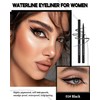 Eyeliner Waterproof Black, 2 Pieces, Soft & Smooth Glide Gel
