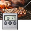 Kitchen Digital BBQ Thermometer Cooking Meat Grilling Thermometer With Timer