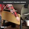 Iron Forge Tools Wood Folding Grill Shelf, 37 x 12