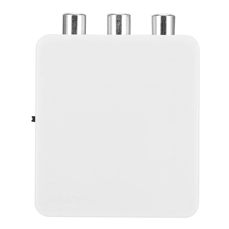 Video Audio Adapter, Flexible RCA to HDMI Converter HD for
