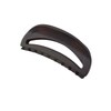 Clip French Vance Half Moon Shape Hollow Out Matte Color