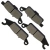 Caltric Front Brake Pads for Yamaha Raptor 250 YFM25R 2WD