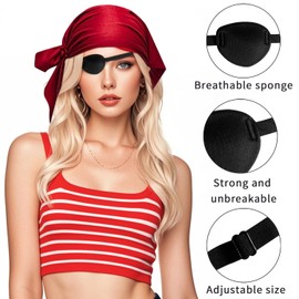 KOMIDK Single Eye Patch for Right Eyes Amblyopia Lazy Eye Patches for adults kids