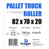Pallet Truck Roller (Diameter 82mm Width 70mm) Nylon Load Roller/Wheel