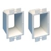 Arlington BE1-2 Electrical Outlet Box Extender 1-Gang 2-Pack