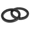 X AUTOHAUX 2Pcs for 5 Inch Speaker Spacer Adapter Ring