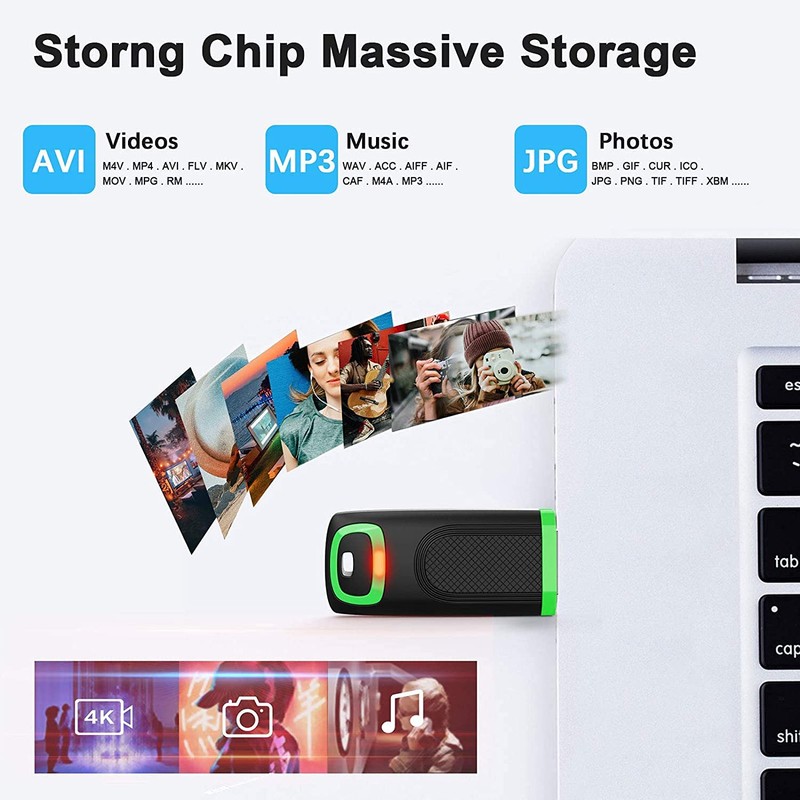 KEXIN 128GB USB 3.0 Flash Drive - Cap Design Mini