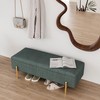 TREATLIFE HOME Stylish Upholstered Storage Bench for Cozy Spaces, Versatile