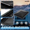 HECASA Black 14" RV Roof Vent Cover Compatible with Ventline