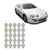 Tyre and Accessories 25pcs Wheel Rivets Lip Rivets Nuts for