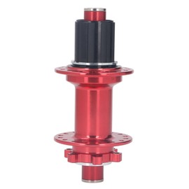 32 Hole Mountain Bike Hub 4 Bearing 12x148mm CNC Cutting Process Bike Rear Hub for Replacement Red