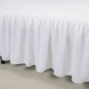 xuan dian Bed Skirt Queen Size Ruffled Bed Skirt with