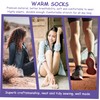 FOMIYES 3sets Five Toe Socks for Men Women Breathable No