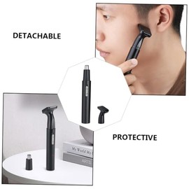 1set Rechargeable Nose Hair Trimmer Set Low Noise Operation and Design for Easy Grooming of Facial Hair Eyebrows and Nose