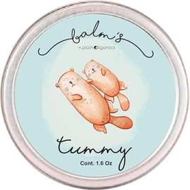 Balm's Tummy 45g - Balsamo para Cólicos Mejorar la Digestión Pomada Natural con Aceites Esenciales de Menta, Limón, Enebro y Patchouli Bebé Niños Adul